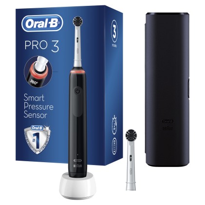 Spazzolino Elettrico Oral B Pro 3 Series 3000 Charcoal