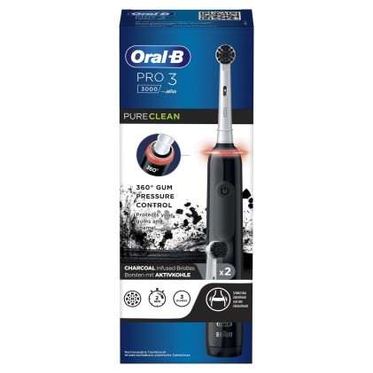 Spazzolino Elettrico Oral B Pro 3 Series 3000 Charcoal