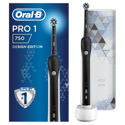 Spazzolino Elettrico Oral B 80338685 Pro 1 Series Design Edition Nero