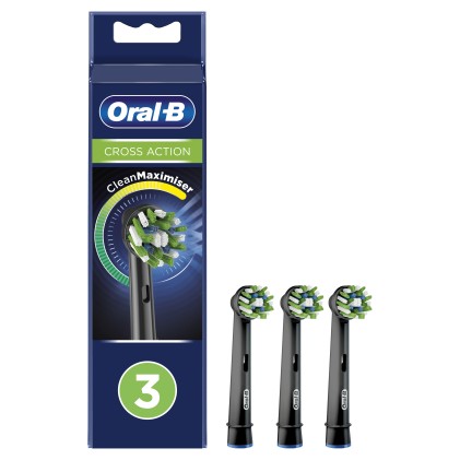 Ricambio Spazzolino Elettrico Oral B 80339540 Cross Action Nero