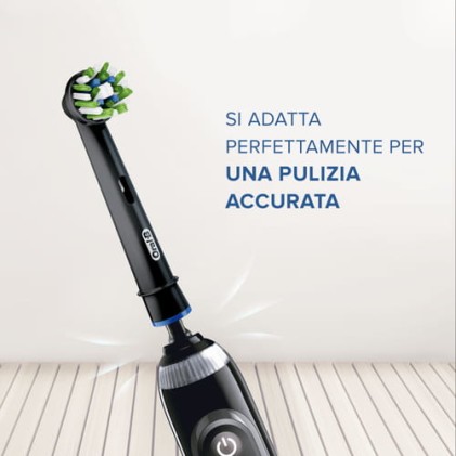 Ricambio Spazzolino Elettrico Oral B 80339540 Cross Action Nero