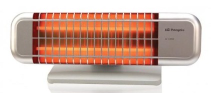 Orbegozo BP 0102 Argento 1200 W Riscaldatore di ambienti elettrico al quarzo
