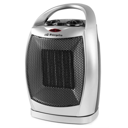 Orbegozo CR 5021 Interno Nero, Argento 1500 W Riscaldatore ambiente elettrico con ventilatore