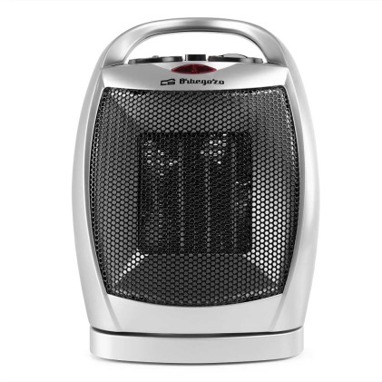 Orbegozo CR 5021 Interno Nero, Argento 1500 W Riscaldatore ambiente elettrico con ventilatore