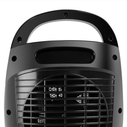 Orbegozo CR 5021 Interno Nero, Argento 1500 W Riscaldatore ambiente elettrico con ventilatore