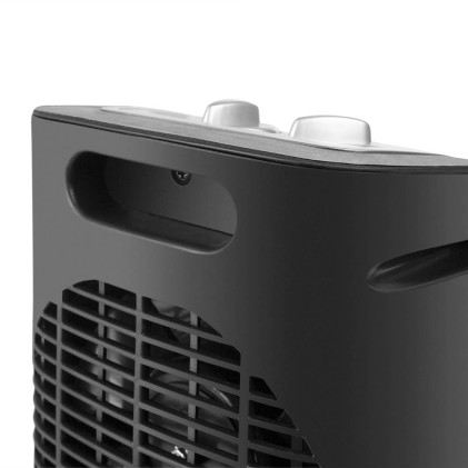 Orbegozo CR 5017 Interno Nero, Argento 1500 W Riscaldatore ambiente elettrico con ventilatore