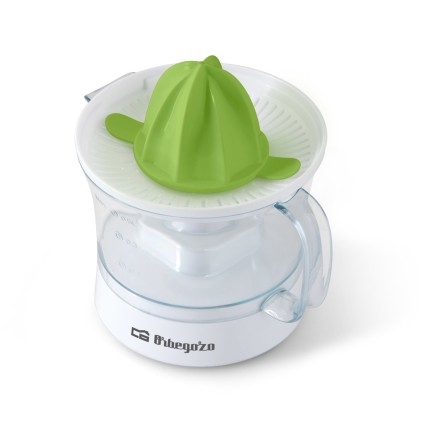 Orbegozo EP 1510 spremiagrumi Spremipomodoro elettrico 25 W Verde, Trasparente, Bianco