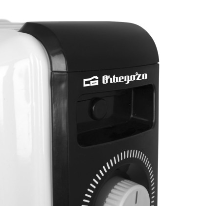 Orbegozo RF 2500 Interno Nero, Bianco 2500 W Riscaldatore ambiente elettrico a olio