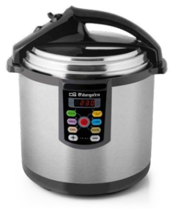 Orbegozo HPE 8075 8 L 1400 W Nero, Acciaio inox