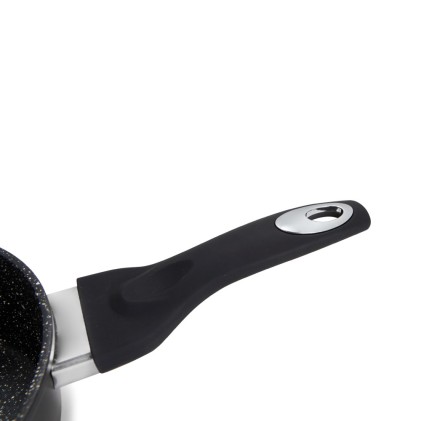 Orbegozo CFB 1016 Pentola Antiaderente 18 cm - Capacità 1,7 L - Alluminio Forgiato - Manico ergonomico - Induzione totale