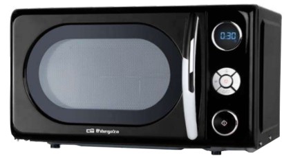 Orbegozo MIG 2044 forno a microonde Superficie piana Microonde combinato 20 L 700 W Nero