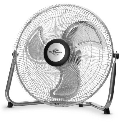 Orbegozo PW 1240 ventilatore Nero, Acciaio inox