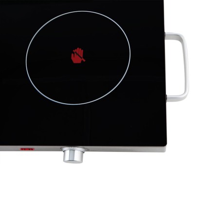 Orbegozo PCE 6000 Nero, Acciaio inox Superficie piana Ceramica 2 Fornello(i)