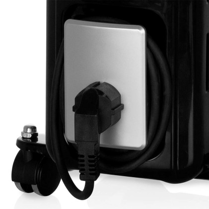 Orbegozo RN 1000 stufetta elettrica Interno Nero 1000 W Riscaldatore ambiente elettrico a olio