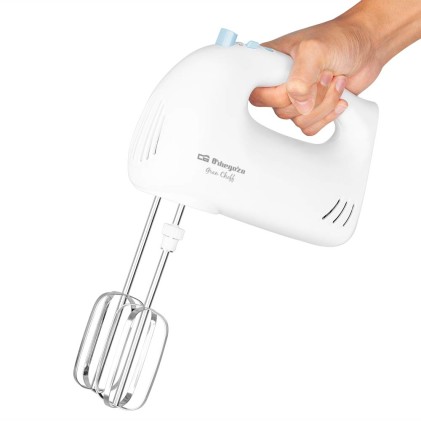 Orbegozo BA 4400 Sbattitore con base 300 W Bianco