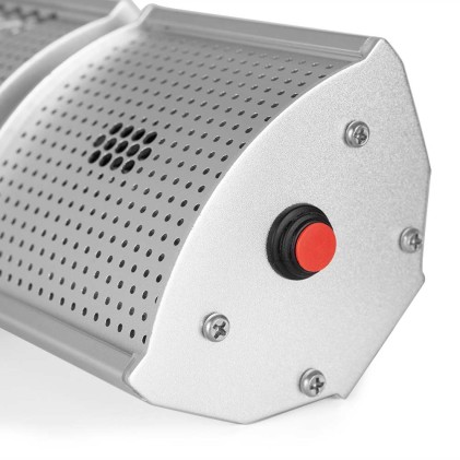 Orbegozo PHF 50 stufetta elettrica Interno e esterno Alluminio 2000 W Riscaldatore ambiente elettrico a infrarossi