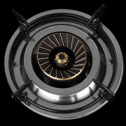 Orbegozo FO 3520 piano cottura Nero, Acciaio inox Superficie piana Gas 3 Fornello(i)