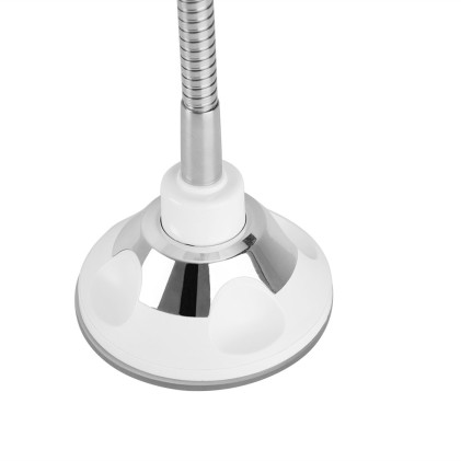 Orbegozo ESP 1020 specchietto per trucco Ventosa Rotondo Argento, Bianco