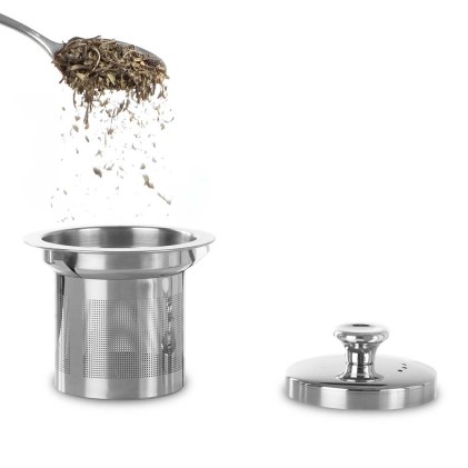 Orbegozo TTC 700 teiera Teiera singola 700 ml Acciaio inossidabile, Trasparente