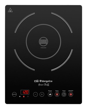 Orbegozo PIC 2000 Nero Superficie piana 36 cm Piano cottura a induzione 1 Fornello(i)