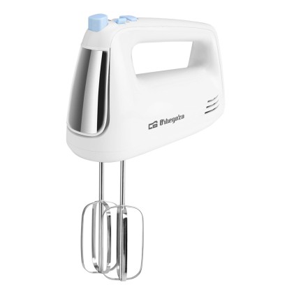 Orbegozo BA 3600 sbattitore Sbattitore manuale 400 W Acciaio inox, Bianco
