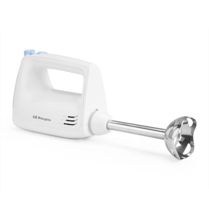 Orbegozo BA 3600 sbattitore Sbattitore manuale 400 W Acciaio inox, Bianco
