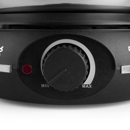 Fonduta elettrica in acciaio inossidabile Orbegozo FDR 14 - Goditi il ​​formaggio fuso - Cioccolata calda e altro in un gruppo - Potenza 1500 W - Pentola da 1,4 L