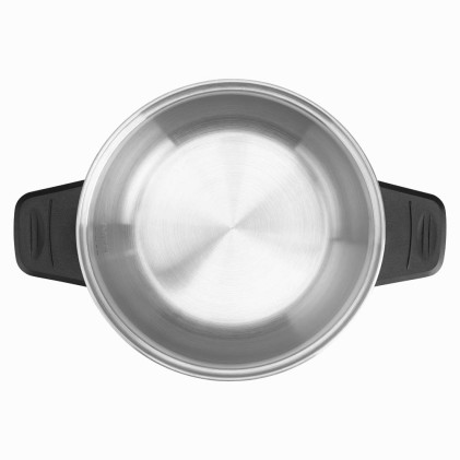 Fonduta elettrica in acciaio inossidabile Orbegozo FDR 14 - Goditi il ​​formaggio fuso - Cioccolata calda e altro in un gruppo - Potenza 1500 W - Pentola da 1,4 L