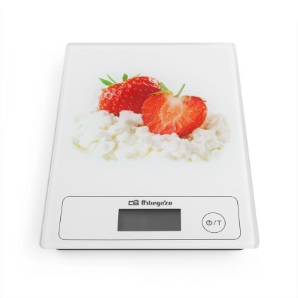 Orbegozo PC 1018 Verde, Rosso, Bianco Superficie piana Rettangolo Bilancia da cucina elettronica