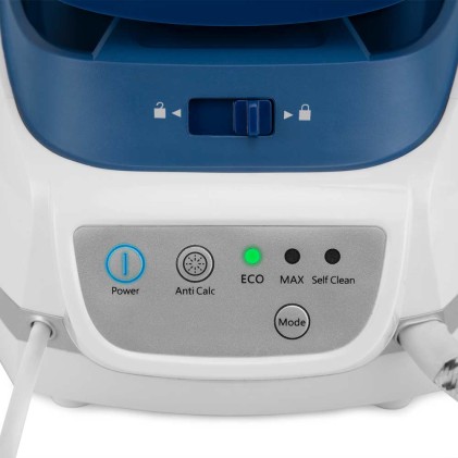 Ferro da stiro Professionale Orbegozo VP 8600 - Potenza 2400 W - Serbatoio 2 L - Suola in Ceramica - Colpo di Vapore 150 G/Min - Sicurezza Garantita