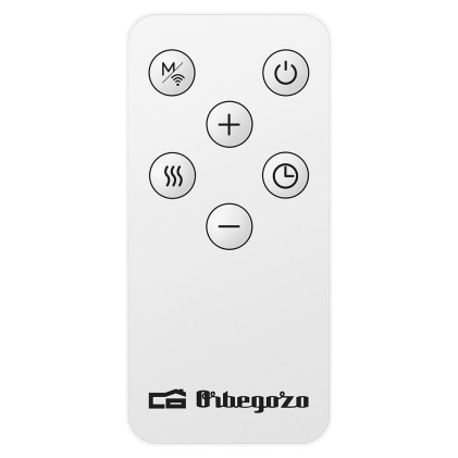 Orbegozo SPW 8000 Interno Nero, Bianco 2000 W Riscaldatore ambiente elettrico con ventilatore