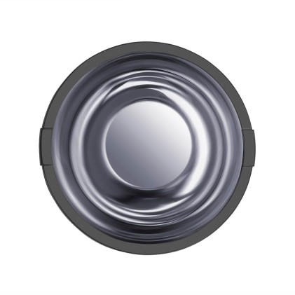 Orbegozo BOA 5000 recipiente per cibo Rotondo Ciotola 5 L Nero, Acciaio inossidabile 1 pz