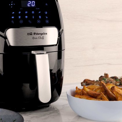 Orbegozo FDR 65 Singolo 4 L Indipendente 1500 W Friggitrice ad aria calda Nero