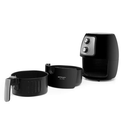 Orbegozo FDR 60 friggitrice Singolo 4 L 1500 W Friggitrice ad aria calda Nero
