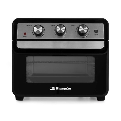 Forno Friggitrice Multifunzione Orbegozo HOF 220 - Potenza di 1600 W in Modalit&agrave; Forno e 1700 W in Modalit&agrave; Friggitrice ad Aria - Capacit&agrave; 22 Litri - 6 Modalit&agrave; di Cottura