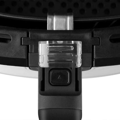 Orbegozo FDR 67 friggitrice Singolo 5,5 L Indipendente 1700 W Friggitrice ad aria calda Nero, Acciaio inossidabile