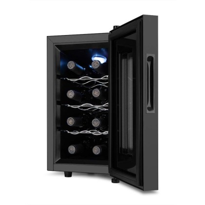 Orbegozo VT 830 Cantinetta vino con compressore Libera installazione Nero 8 bottiglia/bottiglie