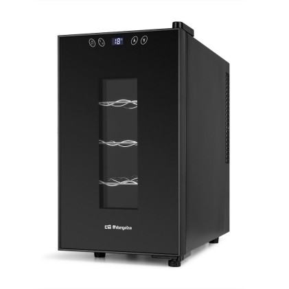 Orbegozo VT 830 Cantinetta vino con compressore Libera installazione Nero 8 bottiglia/bottiglie
