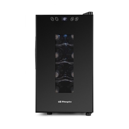 Orbegozo VT 830 Cantinetta vino con compressore Libera installazione Nero 8 bottiglia/bottiglie