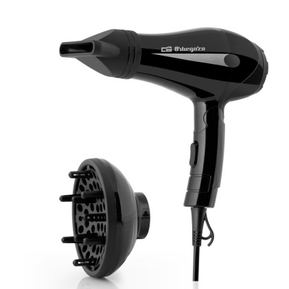 Orbegozo SE 1160 asciuga capelli 1200 W Nero