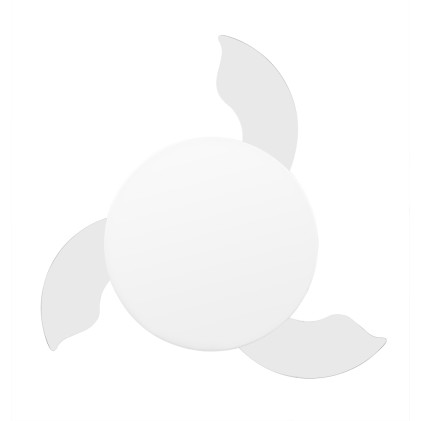 Ventilatore da soffitto Orbegozo CP 122105 Elegance - Potente motore DC - Pale retrattili - Luce LED regolabile - Telecomando - Funzione reversibile - Efficienza energetica