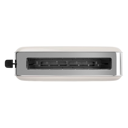 Tostapane vintage Orbegozo TOV 6210 - Fessura lunga - Alloggiamento in acciaio inossidabile - 6 livelli di toast - Scongelamento e riscaldamento - Dimensioni compatte