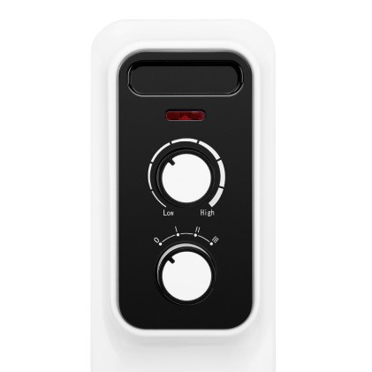 Orbegozo 18024 stufetta elettrica Interno Nero, Bianco 1500 W Riscaldatore ambiente elettrico a olio