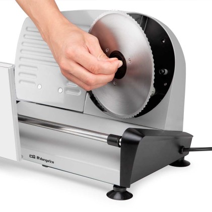 Orbegozo MS 4580 affettatrice Elettrico 150 W Acciaio inox