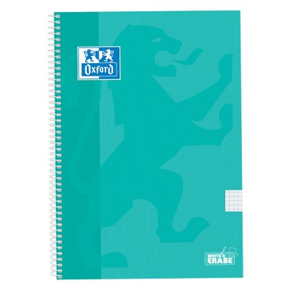 Oxford 400121815 quaderno per scrivere A4 80 fogli Fucsia, Mauve, Colore menta, Rosa, Turchese