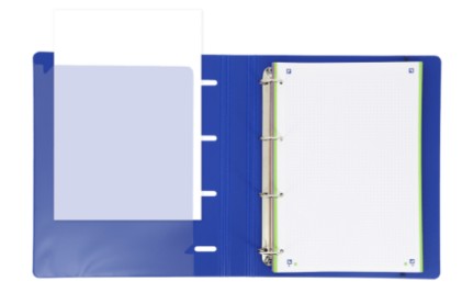 Oxford 400131298 raccoglitore ad anelli A4+ Blu
