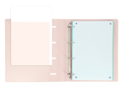 Oxford 400131303 raccoglitore ad anelli A4+ Rosa