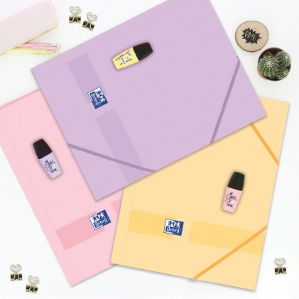 Oxford Live & Go Plastica Colori assortiti A4+