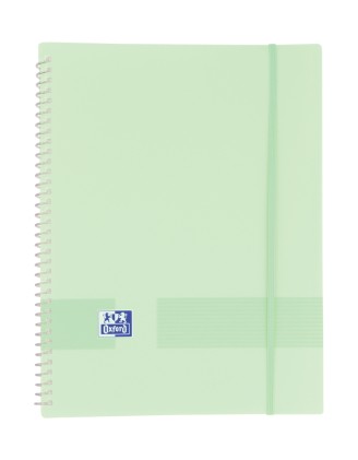 Oxford Live & Go Plastica Colori assortiti, Translucent, Trasparente A4