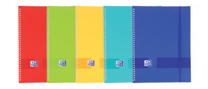 Oxford Live & Go raccoglitore ad anelli A4 Colori assortiti